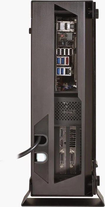Lian Li PC-O5 schwarz, Glasfenster, Mini-ITX