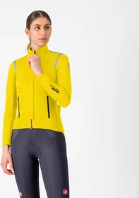 Castelli Perfetto RoS 3 Fahrradjacke mango mojito/black reflex (Damen)