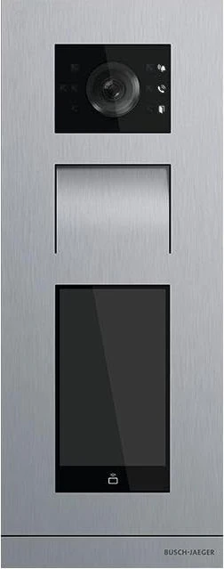 Busch-Jaeger Busch-Welcome IP Außenstation Video Touch 5" edelstahl, Außenstation