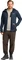 Jack Wolfskin Peak District Hooded FZ Jacke midnight sky (Herren) Vorschaubild