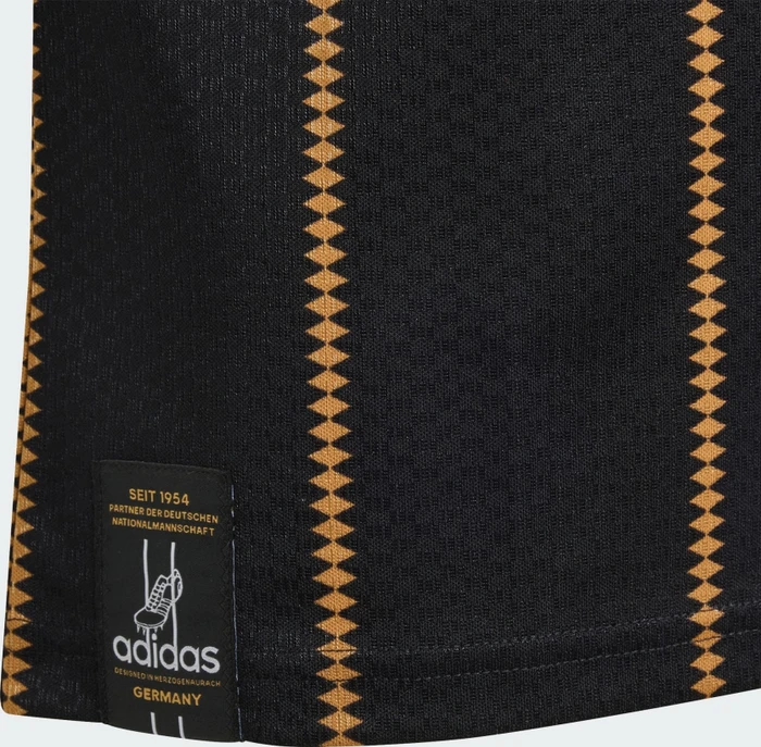 adidas FIFA WM 2026 Deutschland Ausweichtrikot kurzarm schwarz (Junior)