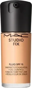 MAC Studio Fix Fluid 24HR Matte Foundation + Oil Control LSF15