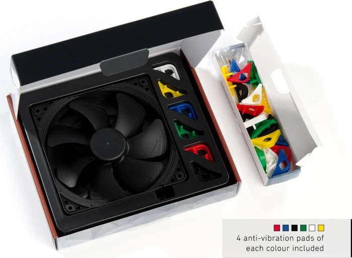 Noctua NF-A14 PWM chromax.black.swap, 140mm, 5er-Pack