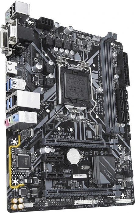 GIGABYTE B360M HD3 (Intel 1151 v2)