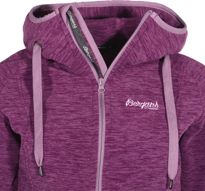Bergans Hareid Funktionsjacke dusty plum melange (Damen)