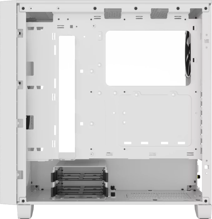 Corsair 3000D Airflow, weiß, Glasfenster