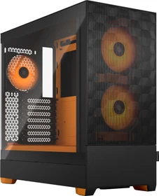 Fractal Design Pop Air RGB Orange Core TG Clear Tint, Glasfenster (FD-C-POR1A-05)