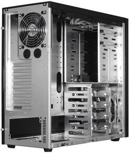 Lian Li PC-7FNW schwarz, Acrylfenster