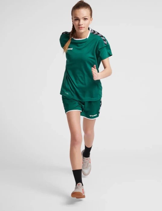 hummel Authentic Poly Jersey Funktionsshirt kurzarm evergreen (Damen)