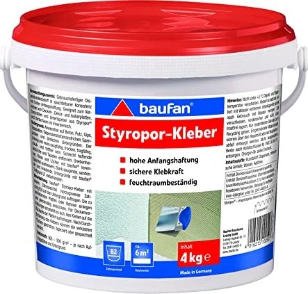 Baufan Styropor-Kleber, 4.00kg