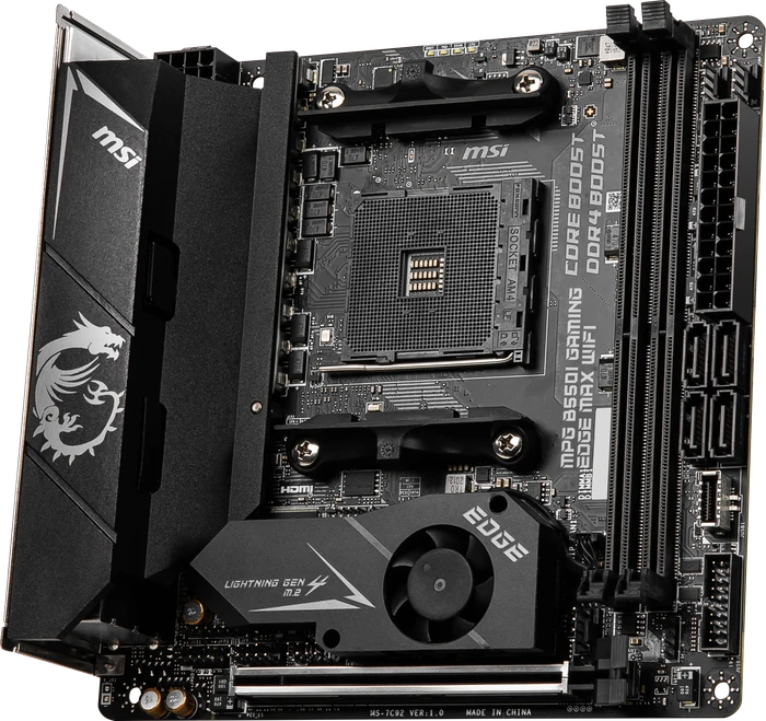MSI MPG B550I Gaming Edge MAX WIFI (AMD AM4)