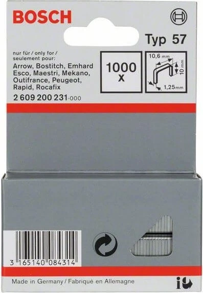 Bosch Professional Typ 57 Tacker-Klammern