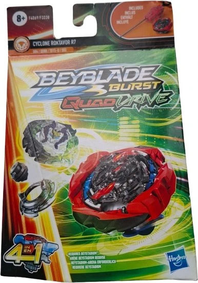Hasbro Beyblade Burst QuadDrive Cyclone Roktavor R7 Starter Pack
