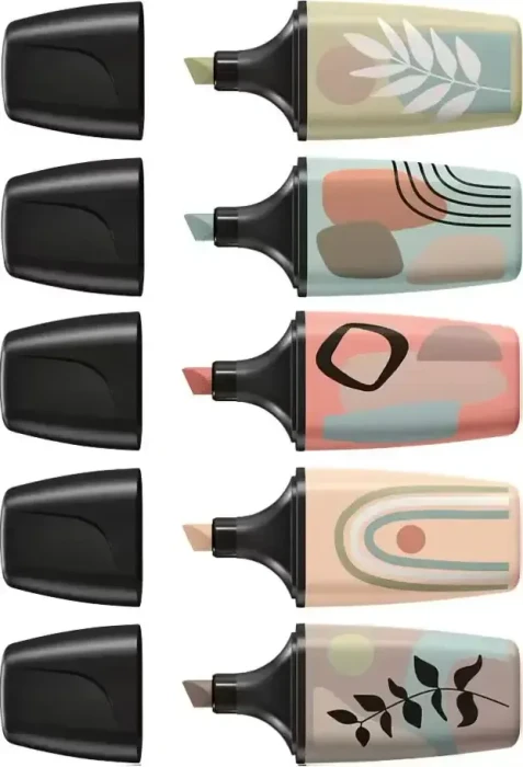 STABILO Boss Mini Naturevibes sortiert, 5er-Pack