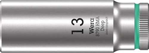 Wera 8790 HMB Deep Außensechskant Steckschlüssel 3/8", 13x64mm