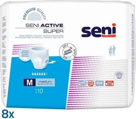 Seni Active Super Schutzhose Größe M, 80 Stück