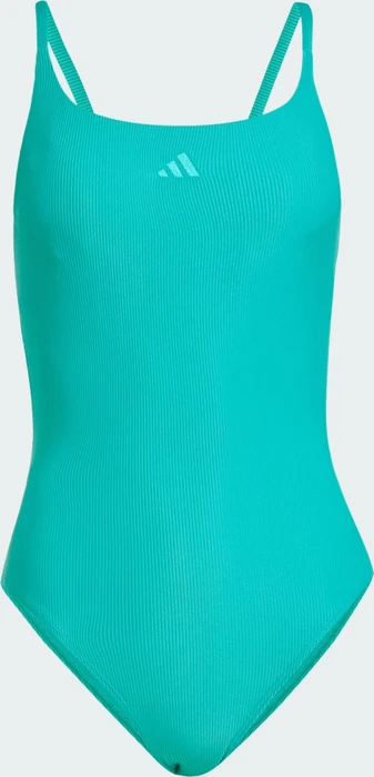 adidas Iconisea Ribbed Padded Badeanzug pure teal (Damen)