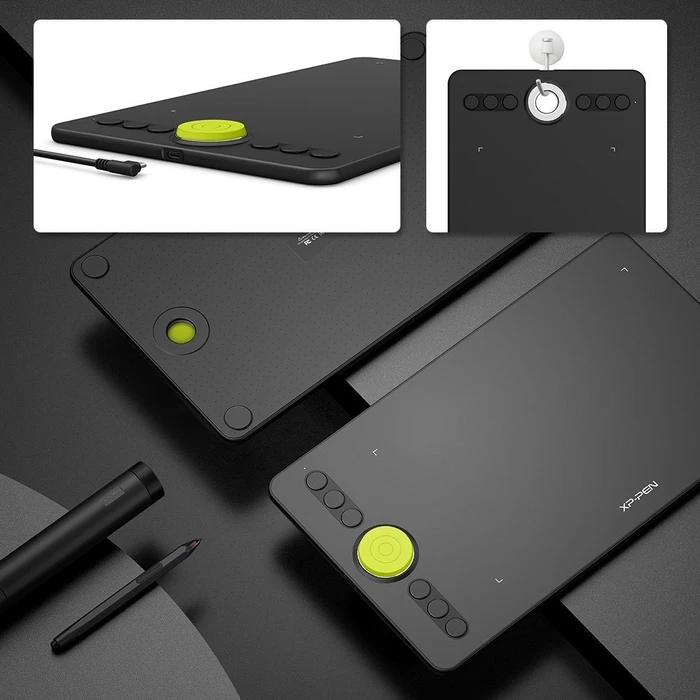 XP-Pen Deco 02, schwarz