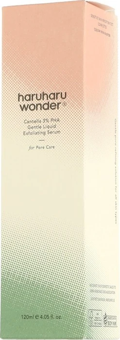 Haruharu Wonder Centella 3% PHA Gentle Liquid Exfoliating Serum, 120ml