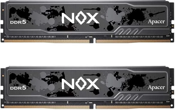 Apacer NOX UDIMM 32GB Kit, DDR5-6000, CL38-46-46-96
