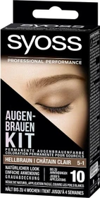 Syoss Augenbrauenfarbe Kit hellbraun