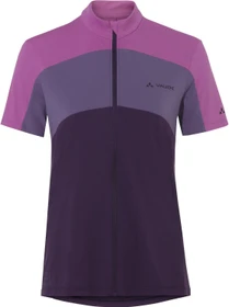 Vaude Matera FZ Trikot kurzarm eggplant (Damen)