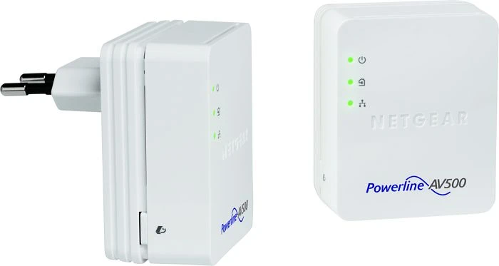 Netgear Powerline AV 500 XAVB5201 Kit, HomePlug AV, RJ-45, 2er-Pack
