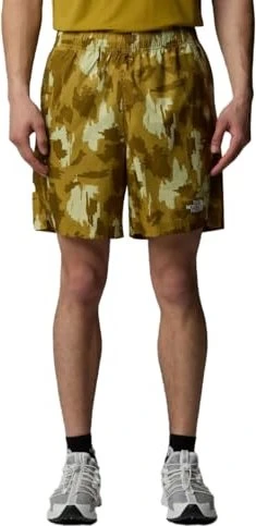 The North Face Mountain Athletics 24/7 7" Shorts Hose kurz amber green painted mountains print (Herren)
