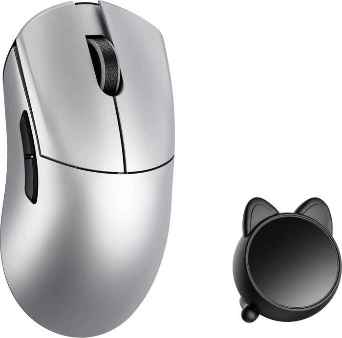 WLMouse Huan Wireless 8K Magnesium Gaming Mouse, silber, USB
