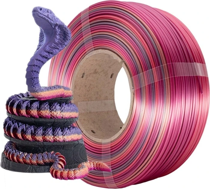 AzureFilm PLA Silk Refill, Candy, Spule, 1.75mm