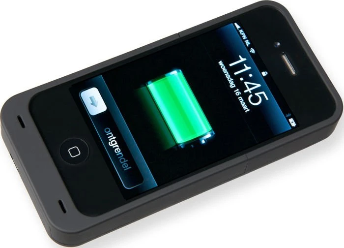 A-Solar Power Pack Hülle mit Akku für Apple iPhone 3GS/4