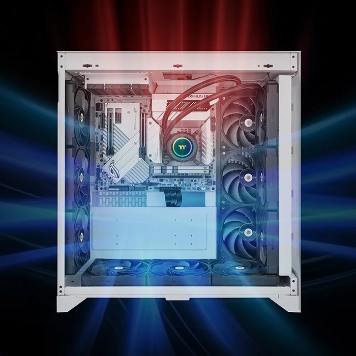 Thermaltake ToughFan EX14 Pro High Static Pressure PC Cooling Fan schwarz, 140mm, 3er-Pack