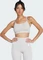 adidas Aeroreact Training 3-Streifen Sport-BH beige (Damen) Vorschaubild