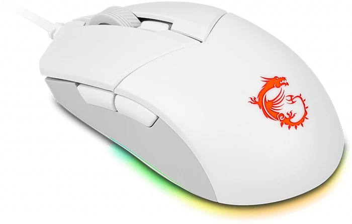 MSI Clutch GM11 Gaming Mouse weiß, USB