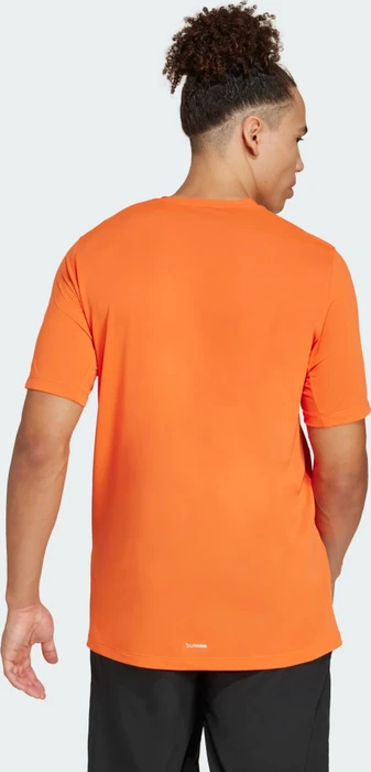 adidas Terrex Multi Climacool Logo Tech Funktionsshirt kurzarm semi impact orange (Herren)
