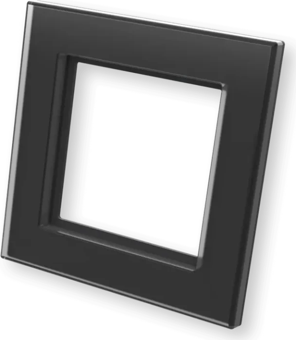 eQ-3 Homematic HmIP-GF1-A Glasrahmen 1-fach, schwarz