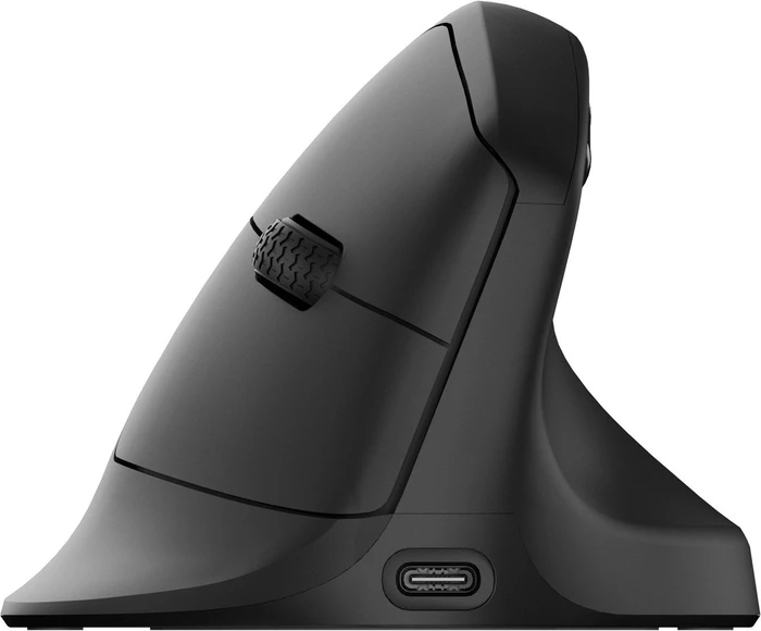 Keychron M5 8K Wireless Ergonomic Mouse schwarz, USB/Bluetooth