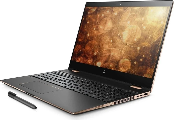 HP Spectre x360 Convertible 15-ch004ng, Dark Ash Silver, Core i7-8705G, 16GB RAM, 512GB SSD, Radeon RX Vega M GL Hybrid, DE