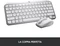 Logitech MX Keys Mini, LEDs weiß, Logi Bolt, Pale Gray, weiß/grau, USB/Bluetooth, IT Vorschaubild