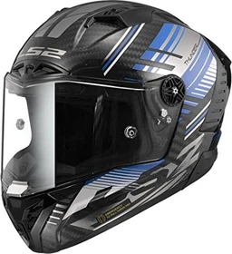 LS2 FF805 Thunder Carbon Volt schwarz/blau