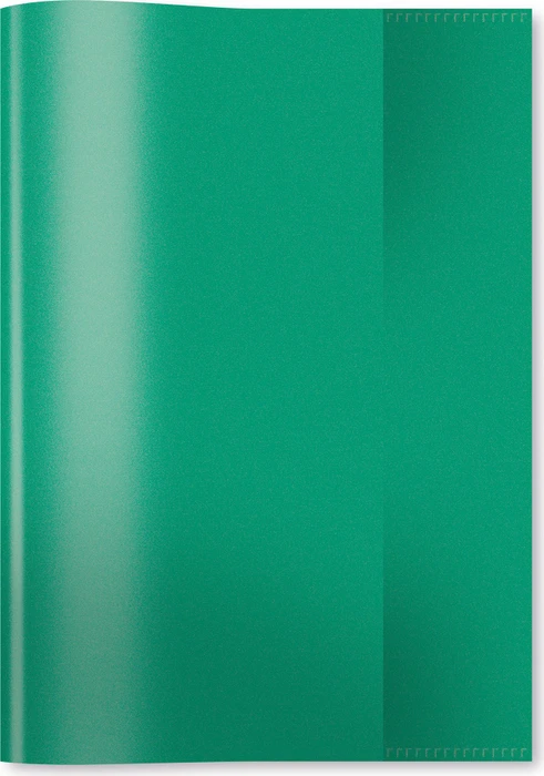 Herma Heftschoner Kunststoff, A5, dunkelgrün/transparent