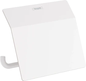 Hansgrohe AddStoris Toilettenpapierhalter mit Deckel mattweiß