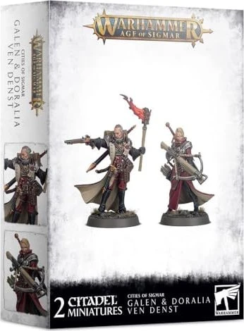 Games Workshop Warhammer Age of Sigmar - Cities of Sigmar - Galen und Doralia ven Denst