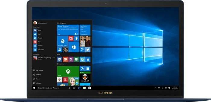 ASUS ZenBook 3 UX390UA-GS039T, Royal Blue, Core i7-7500U, 8GB RAM, 512GB SSD, DE