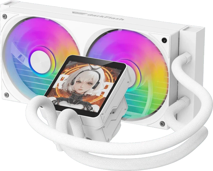 DarkFlash DV240S MAX White, weiß