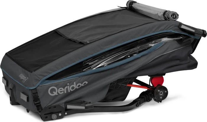 Qeridoo Kidgoo 2 Lite Fahrradanhänger navy blue (Modell 2026)