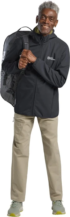 Jack Wolfskin Bornberg Hoody Funktionsjacke phantom/chartreuse (Herren)