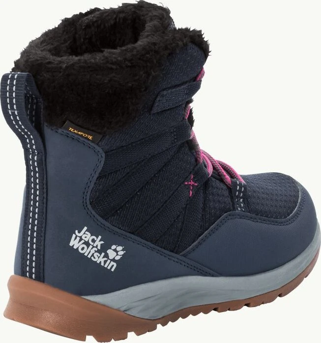 Jack Wolfskin Polar Wolf Texapore High dark blue/grey (Junior)