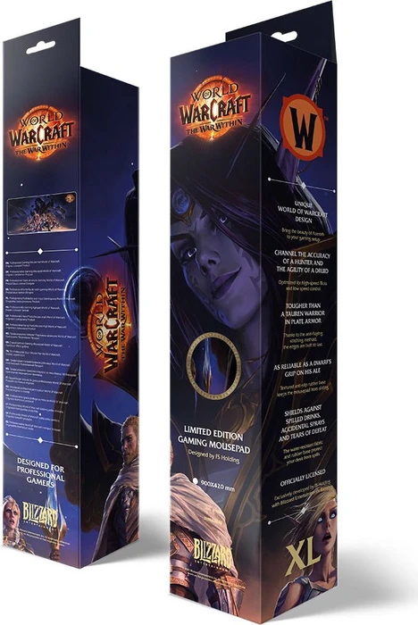 Blizzard World of WarCraft XL Gaming Mousepad, 900x420mm, The War Within: 20th Anniversary