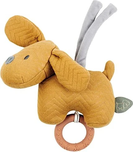 Nattou Mini-Spieluhr Hund Charlie 20cm karamell